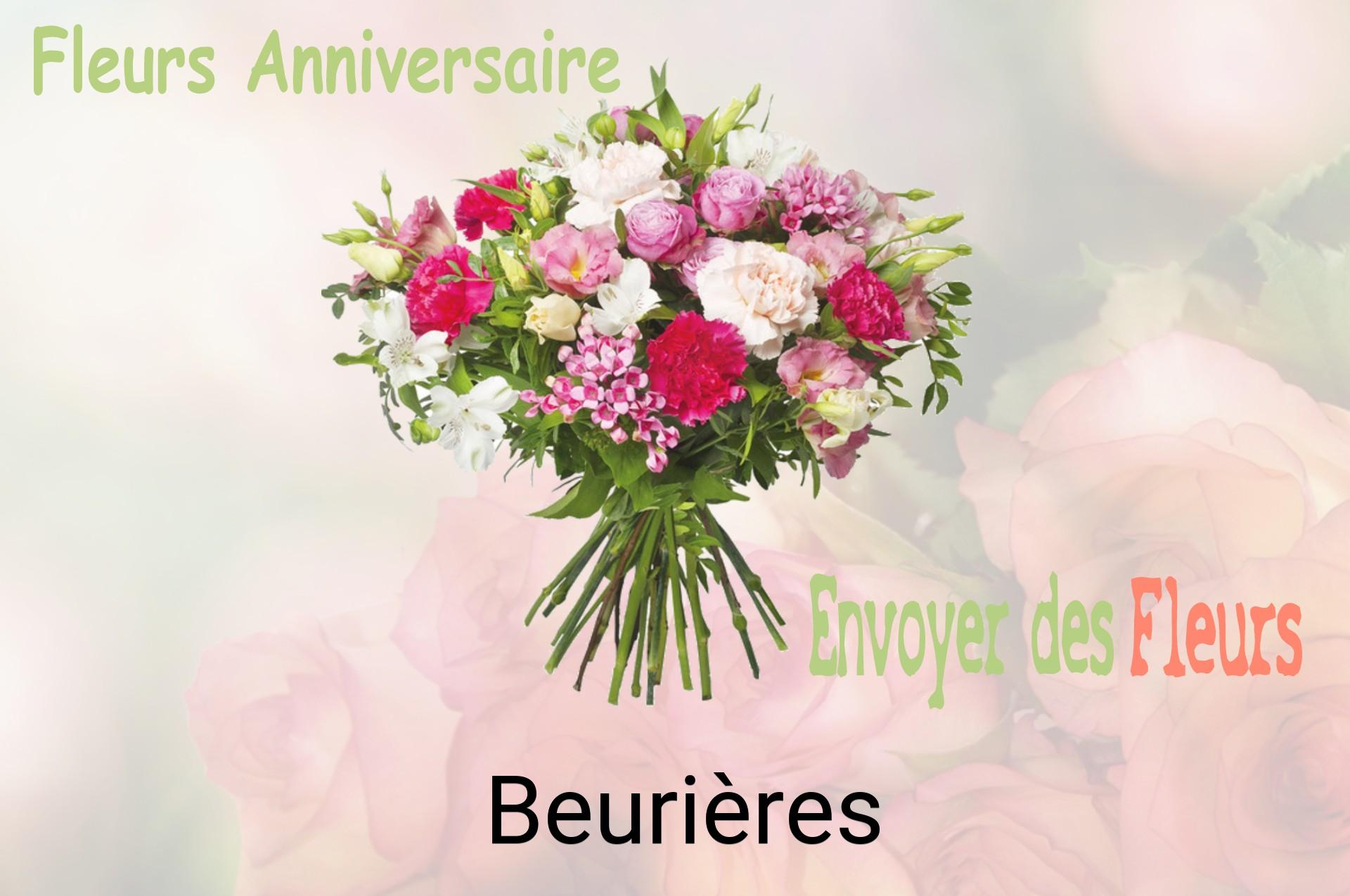 Bouquet de fleurs d’anniversaire livré à Beurières